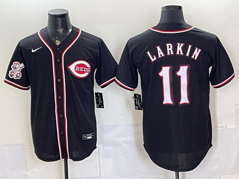 2026 Men Boston Red Sox #11 Larkin black Nike MLB Jersey 0632004->boston red sox->MLB Jersey